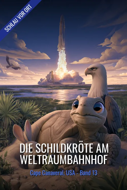 Die Schildkröte am Weltraumbahnhof