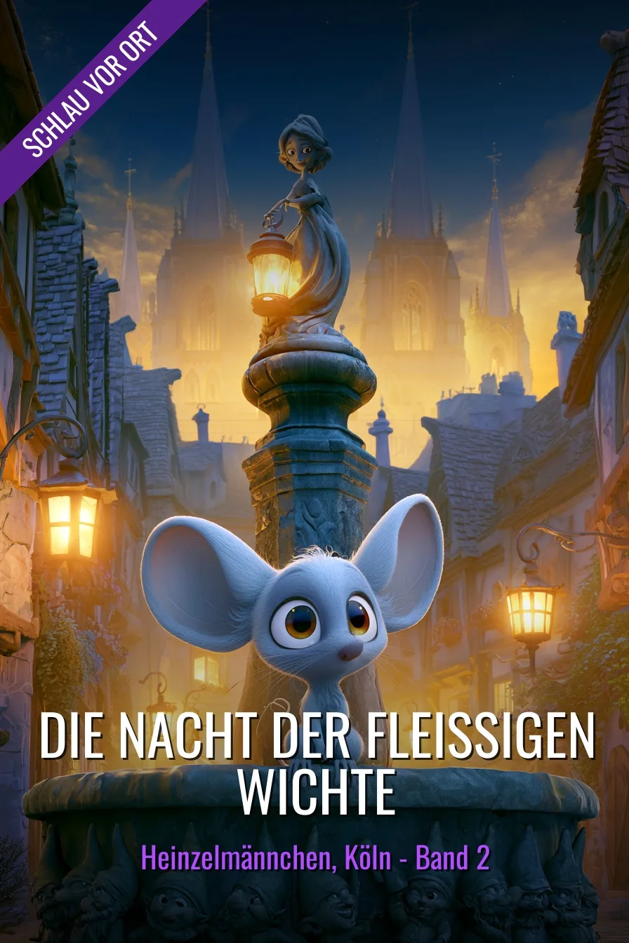 Buchcover: Die Nacht der fleißigen Wichte – Kinderbuch über Heinzelmännchen