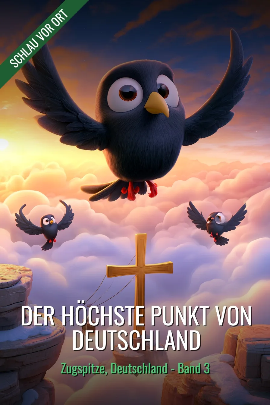 Buchcover: Der höchste Punkt von Deutschland – Kinderbuch über Zugspitze