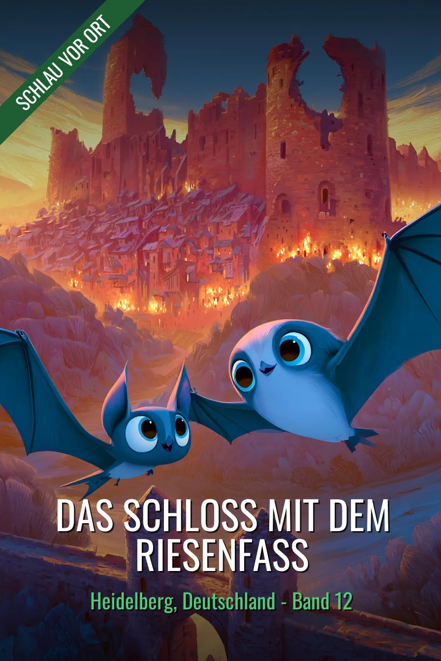 Buchcover: Das Schloss mit dem Riesenfass – Kinderbuch über Heidelberg