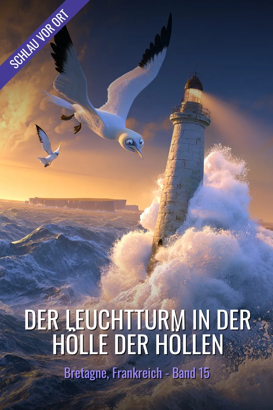 Buchcover: Der Leuchtturm in der Hölle der Höllen – Kinderbuch über Bretagne