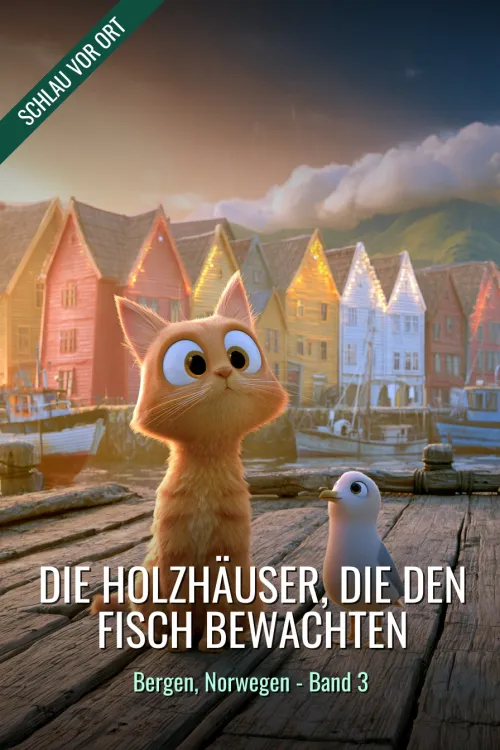 Die Holzhäuser, die den Fisch bewachten