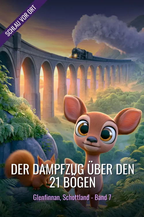 Der Dampfzug über den 21 Bögen