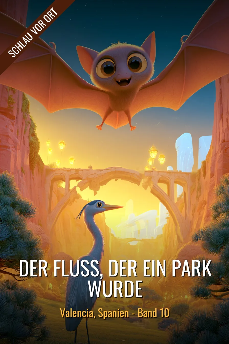Buchcover: Der Fluss, der ein Park wurde – Kinderbuch über Valencia