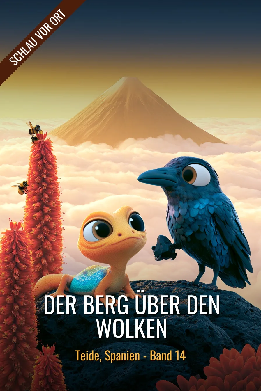 Buchcover: Der Berg über den Wolken – Kinderbuch über Teide