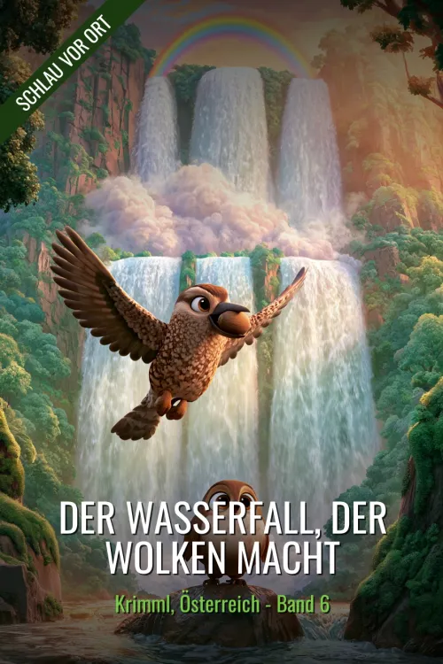 Der Wasserfall, der Wolken macht