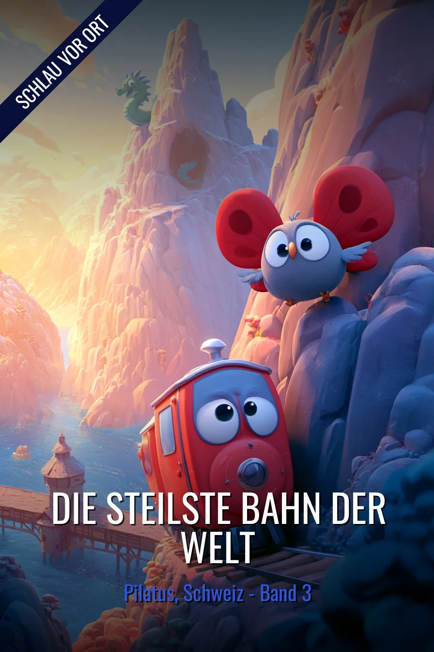 Buchcover: Die steilste Bahn der Welt – Kinderbuch über Pilatus