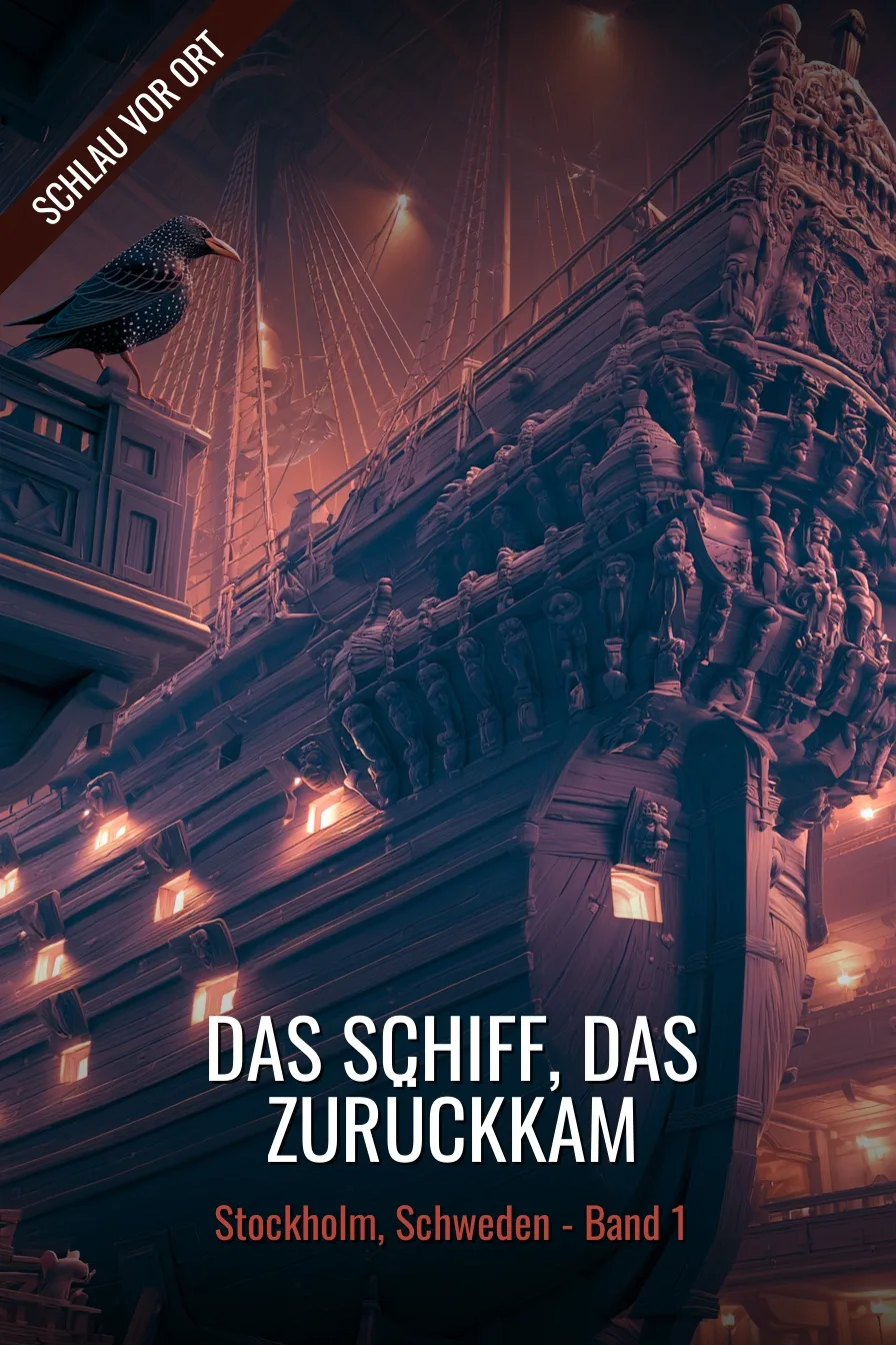 Buchcover: Das Schiff, das zurückkam – Kinderbuch über Stockholm