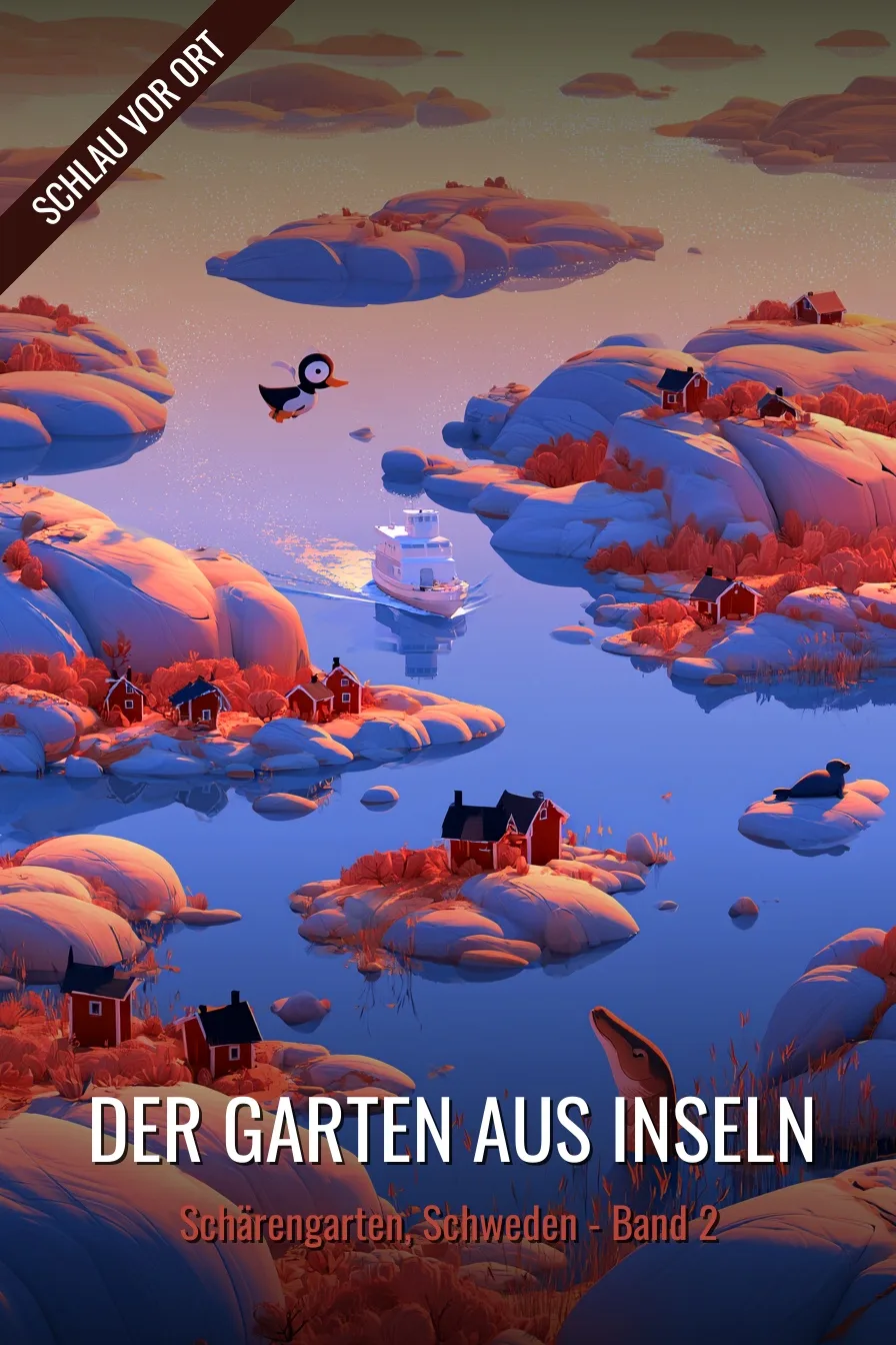 Buchcover: Der Garten aus Inseln – Kinderbuch über Schärengarten