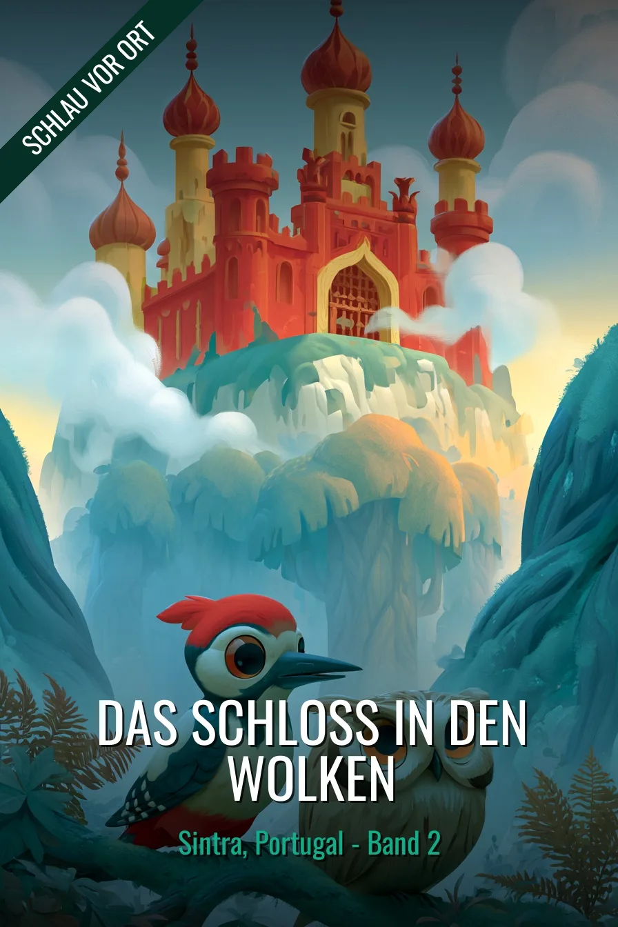 Buchcover: Das Schloss in den Wolken – Kinderbuch über Sintra