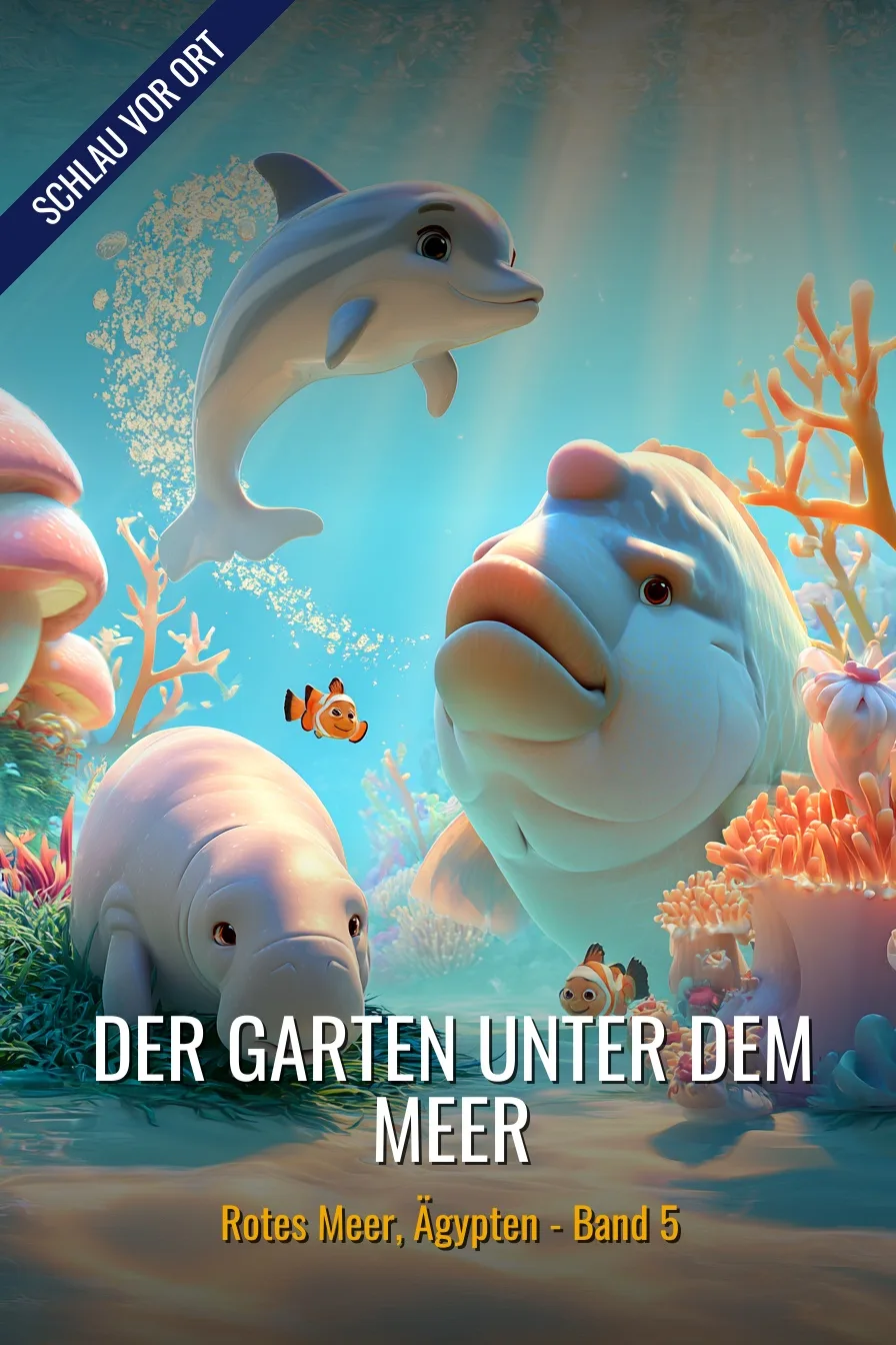 Buchcover: Der Garten unter dem Meer – Kinderbuch über Rotes Meer