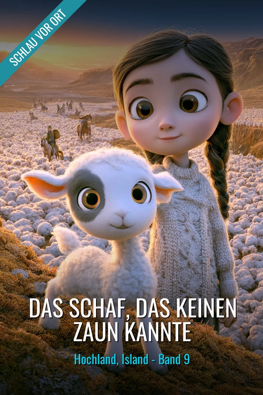 Buchcover: Das Schaf, das keinen Zaun kannte – Kinderbuch über Hochland