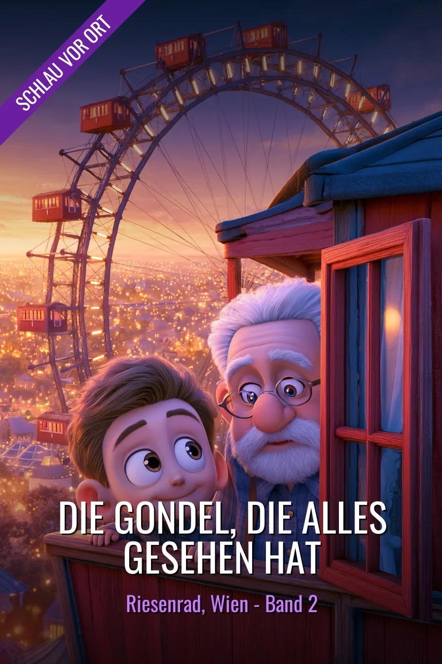 Buchcover: Die Gondel, die alles gesehen hat – Kinderbuch über Riesenrad